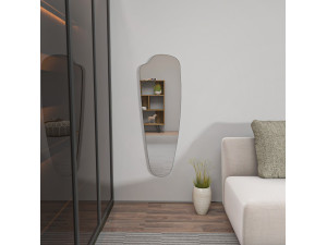 Miroir psyché en bois "Reos" - 40 x 120 cm - Transparent 2