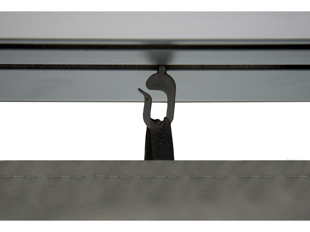 Rideau pour pergola bioclimatique "Kensington" - 3 x 6 m - Gris