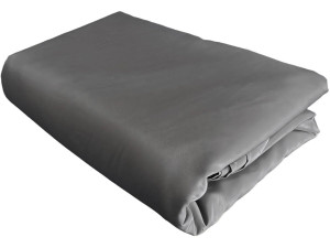 Rideau pour pergola bioclimatique "Kensington" - 3 x 5 m - Gris