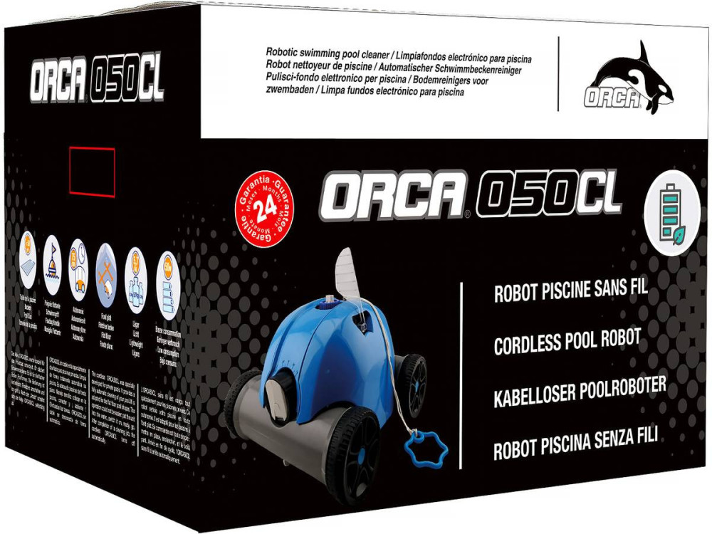 Robot piscine électrique autonome "ORCA 050 CL" - Sans fil