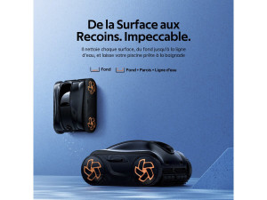 Robot piscine électrique sans fil - fond paroi et ligne d'eau - K25 2