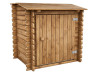Coffre de filtration en bois traité pour piscine "Keny" -  120 x 95 x 113 cm -
