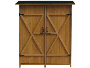 Armoire de jardin "Espacio"- 140 x 49 x 162 cm - Marron 2
