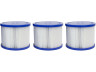 Lot de 3 cartouches de filtration pour Spa gonflable