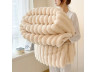 Plaid - 1.00 x 1.50 m - Beige