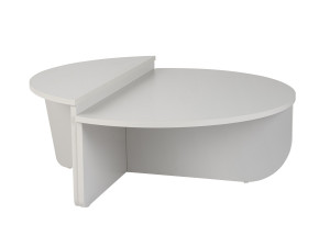 Table basse en bois "Orion" 90 x 60 x 30 cm - Gris
