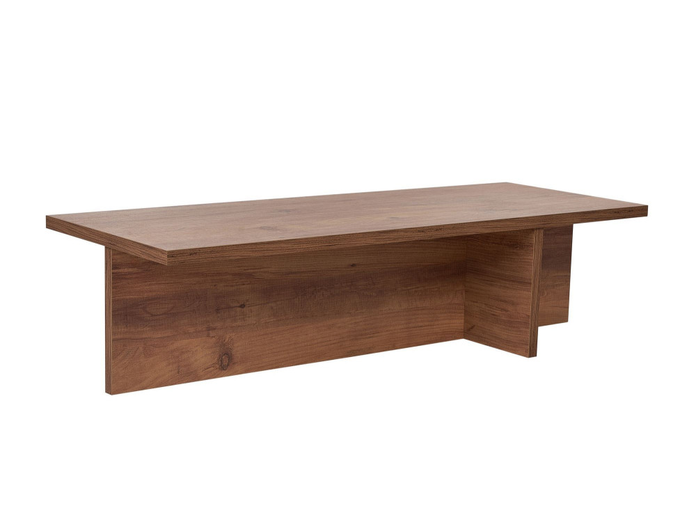 Table basse en bois "Harbor" - 120 x 45 x 30 cm - Pin atlantique