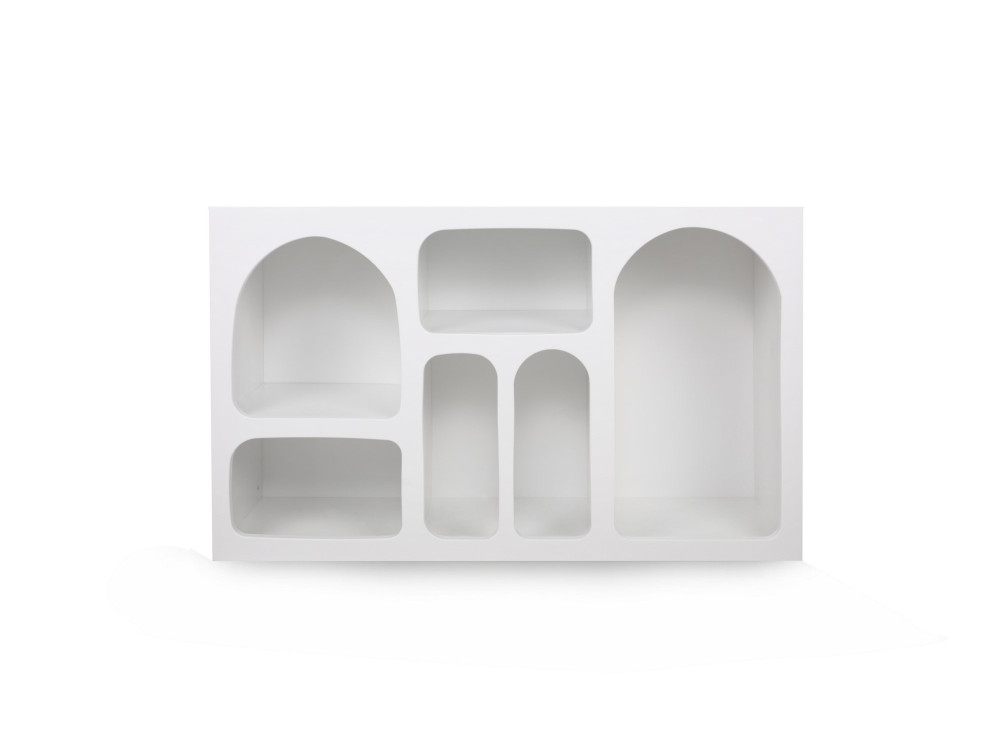 Buffet en bois "Liva" - 120 x 37 x 74 cm - Blanc