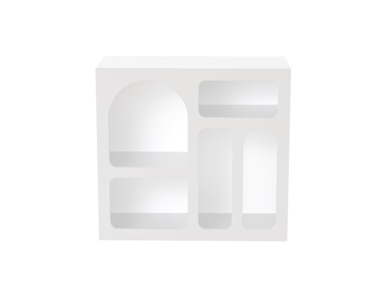 Buffet en bois "Lessa" - 80 x 37 x 74 cm - Blanc
