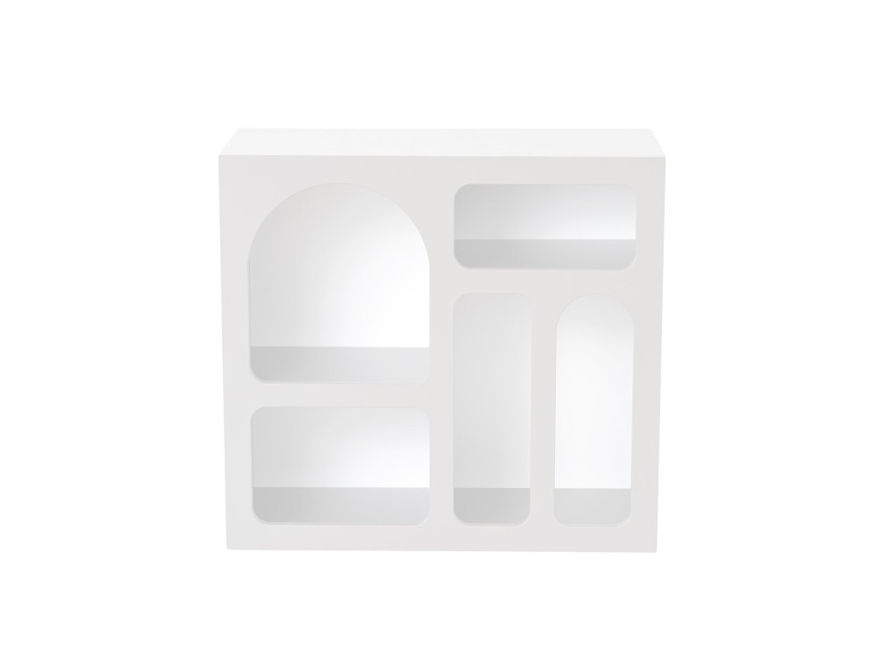 Buffet en bois "Lessa" - 80 x 37 x 74 cm - Blanc