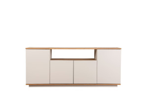 Buffet en bois "Arista" - 180 x 44 x 75 cm - Beige