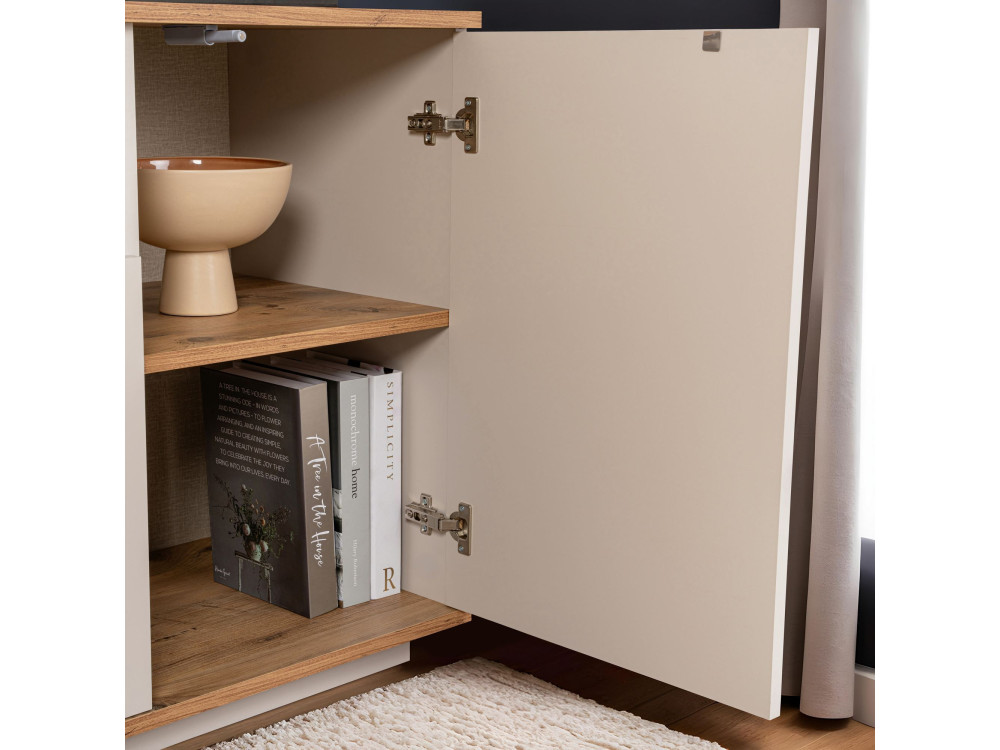 Buffet en bois "Arista" - 180 x 44 x 75 cm - Beige