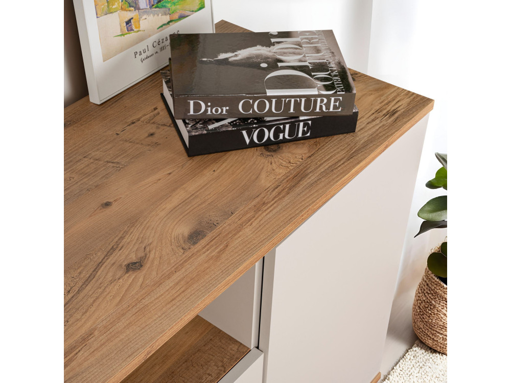 Buffet en bois "Arista" - 180 x 44 x 75 cm - Beige