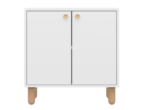 Buffet en bois "Lina" - 72 x 36 x 73 cm - Blanc