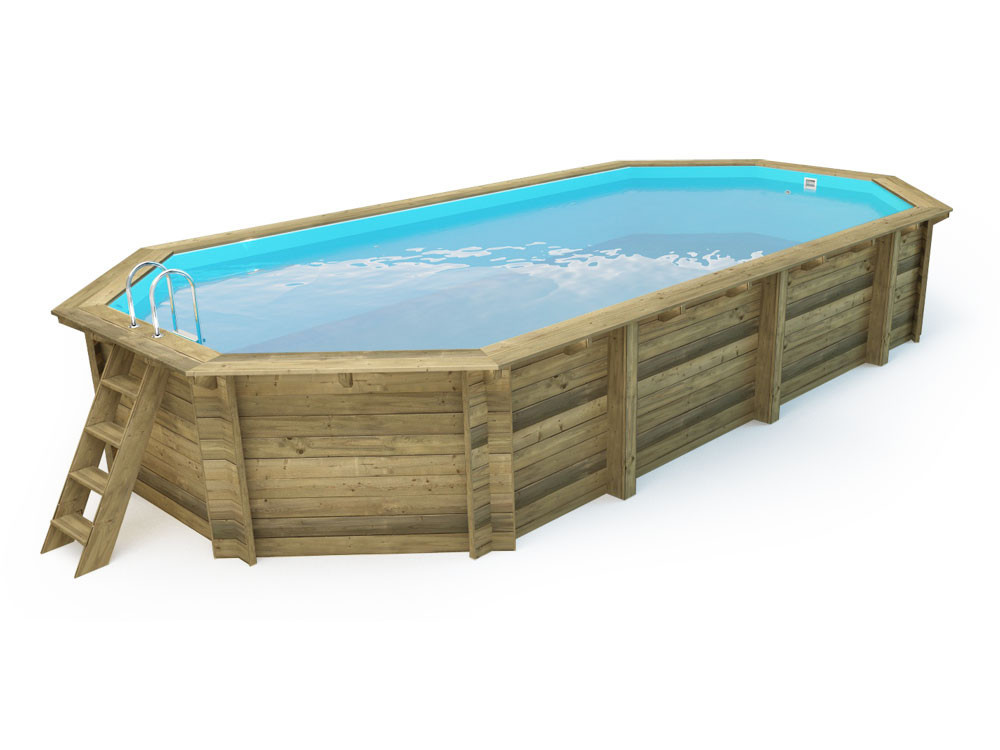 Piscine bois " Sevilla 130" - 8.57 x 4.57 x 1.31 m