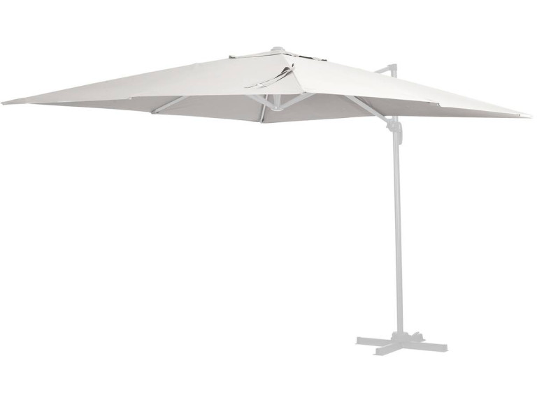 Toile pour parasol jardin déporté "Sun 4" - 3 x 4 m - Ecru