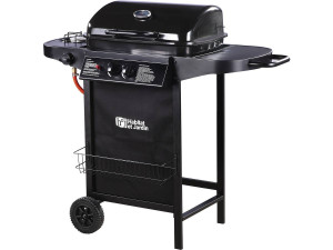 Barbecue gaz "Party 3" - 3 brûleurs dont 1 latéral - 9.38 kW - Noir