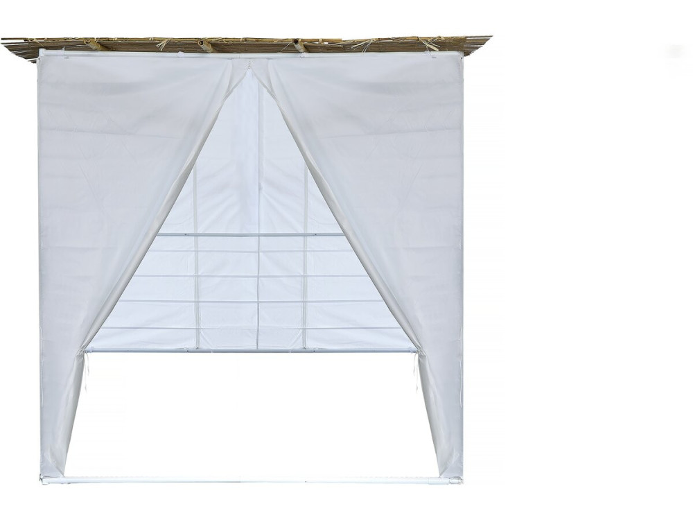 Souccah en Kit NINA ajustable 2 x 2 avec 1 Rouleau de bambou et 2 tasseaux de bois