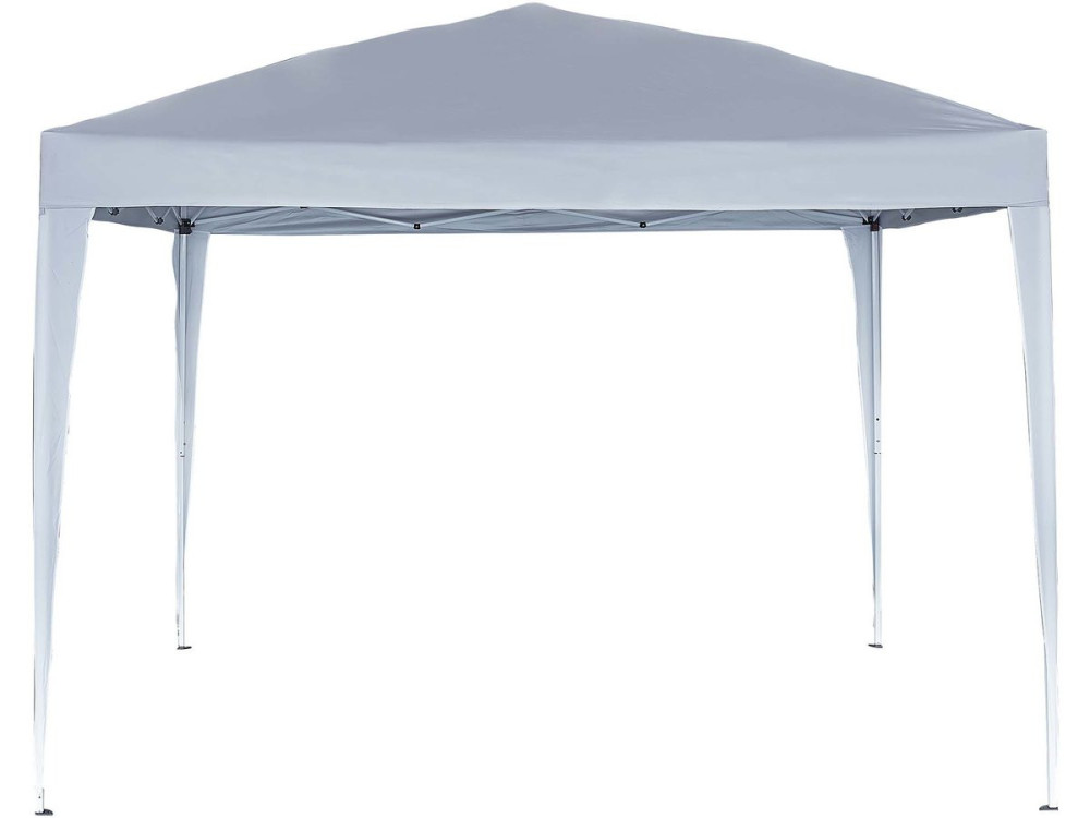 Tonnelle de jardin pliante "Svetlana 3" - 9 m² - 3 x 3 m - Blanc