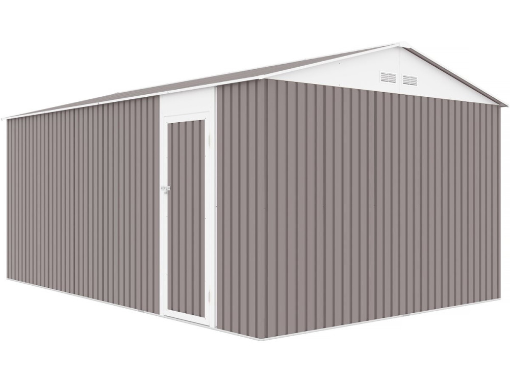 Garage métal "Nevada" - 15,36m² avec panneaux solaires