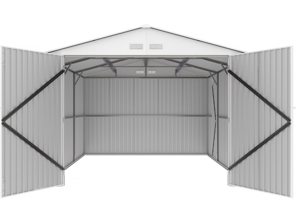 Garage métal "Nevada" - 18,56m² avec gouttière