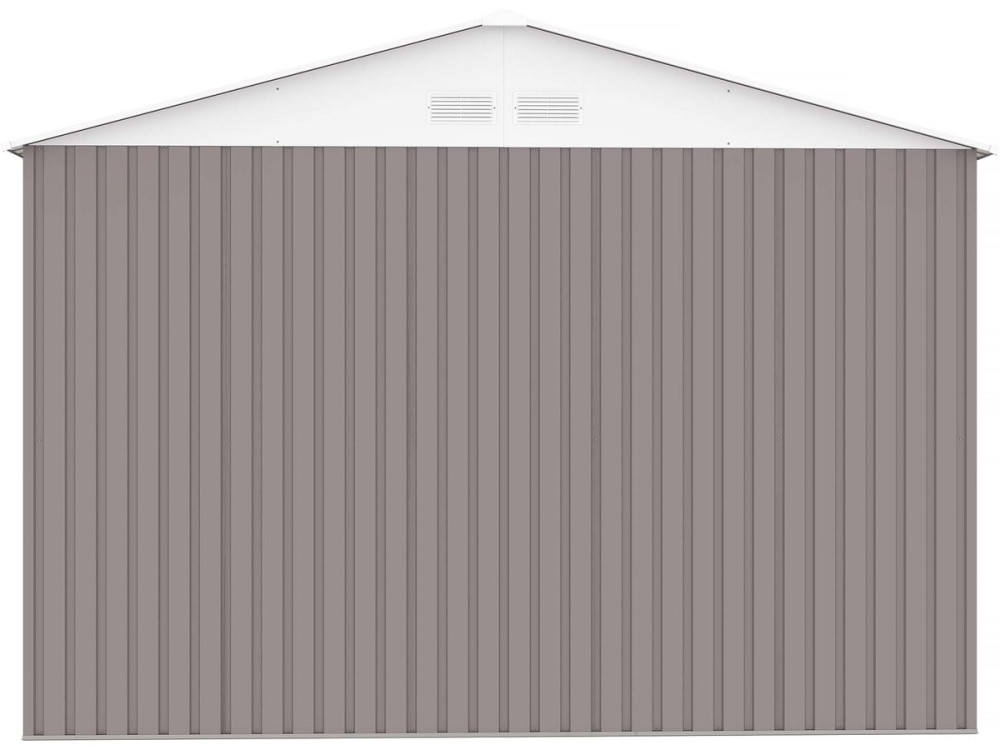 Garage métal "Nevada" avec porte battante - 18,56 m²