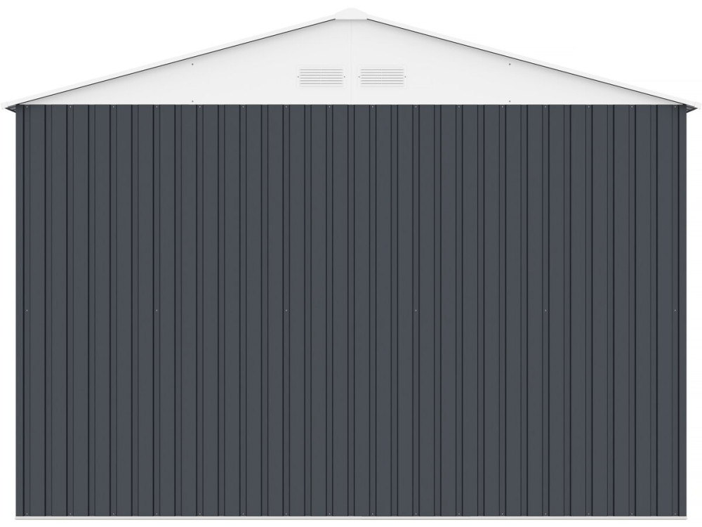 Garage métal " Houston" - 18,56 m² avec panneau solaire - Anthracite