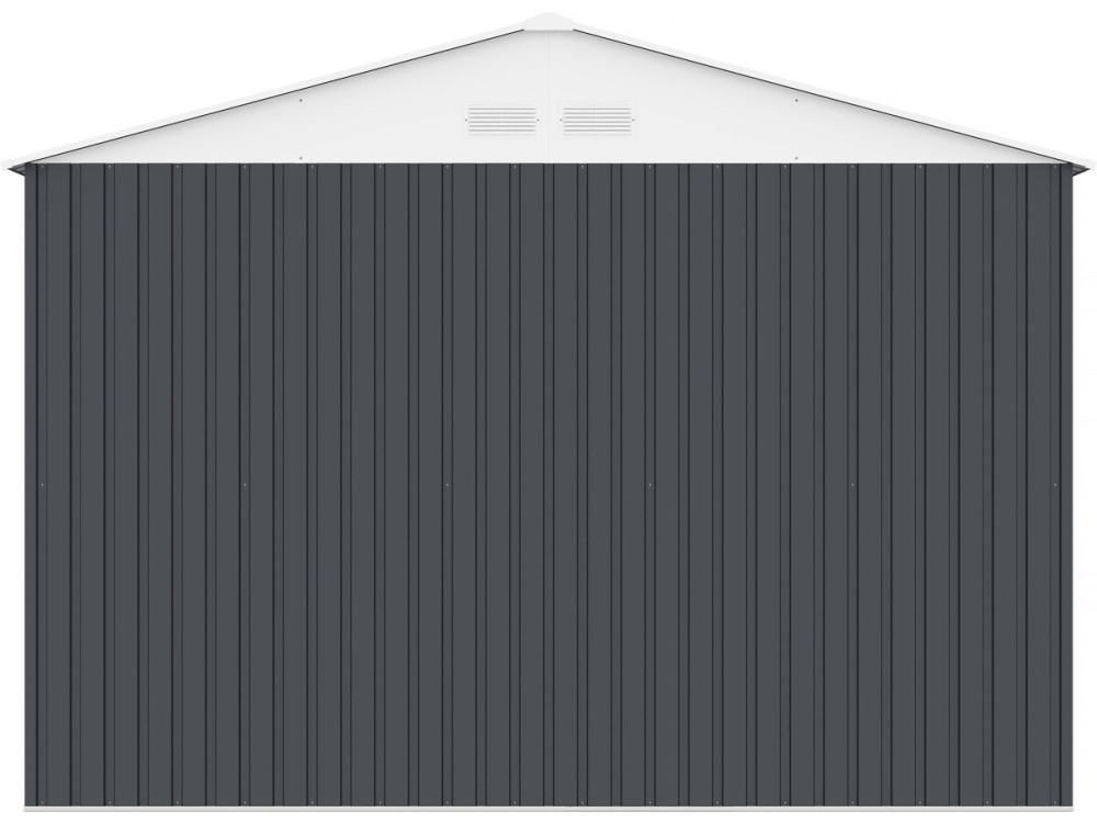 Garage en métal "Houston" 18,56m²  - Anthracite