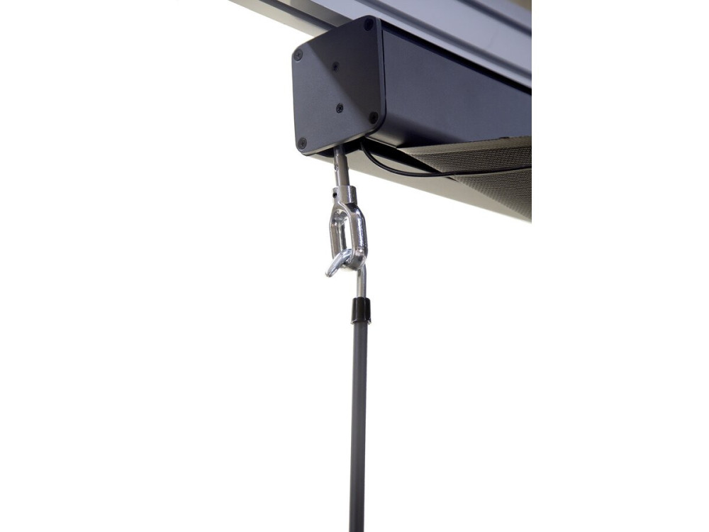 Pergola bioclimatique avec 2 stores en aluminium "Windsor" - 3 x 4 m - Gris
