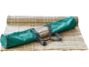 Rouleau de bambou 210 x 210 cm avec fil de coton "Haya"