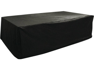 Housse de protection pour salon de jardin - 121 x 114 x 77 cm - Noir