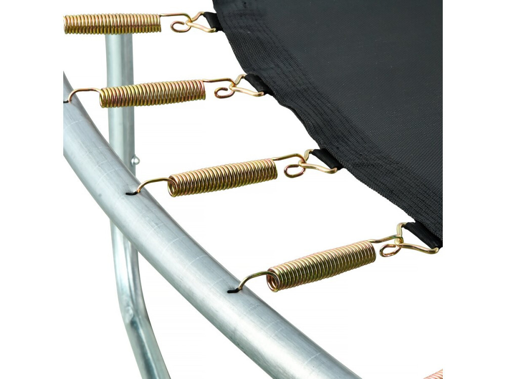 Trampoline avec filet intérieur "jumper" - Ø 4,25 m - Gris