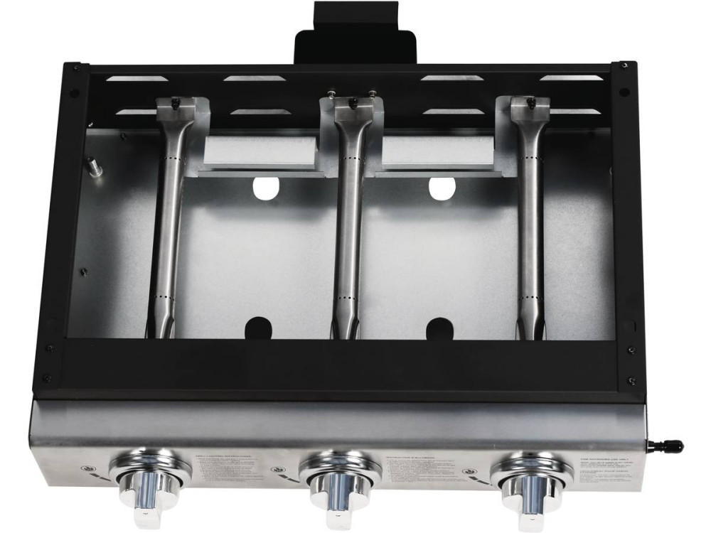 Plancha "Presto 3" - 3 Brûleurs - 7.5kW - Gris