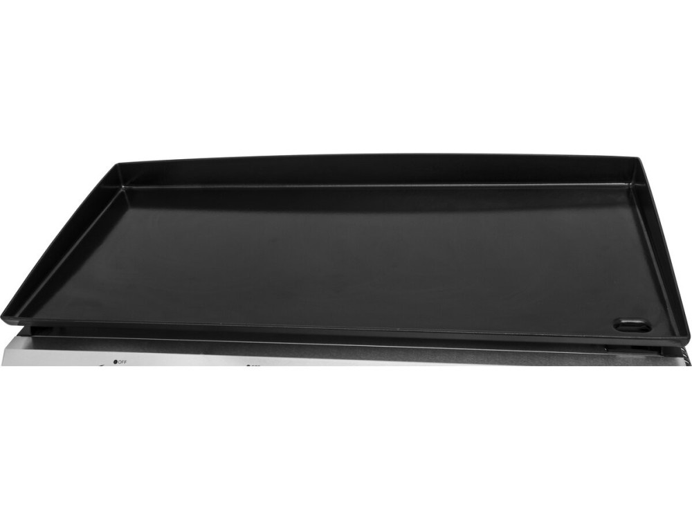 Plancha à gaz avec 4 brûleurs en métal "Jolly" - 10 Kw - Gris