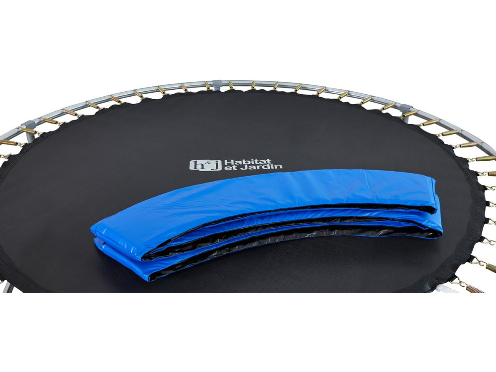 Trampoline "Joycy" - Ø 4,27 m - Avec Filet + échelle + couverture + kit d'ancrage