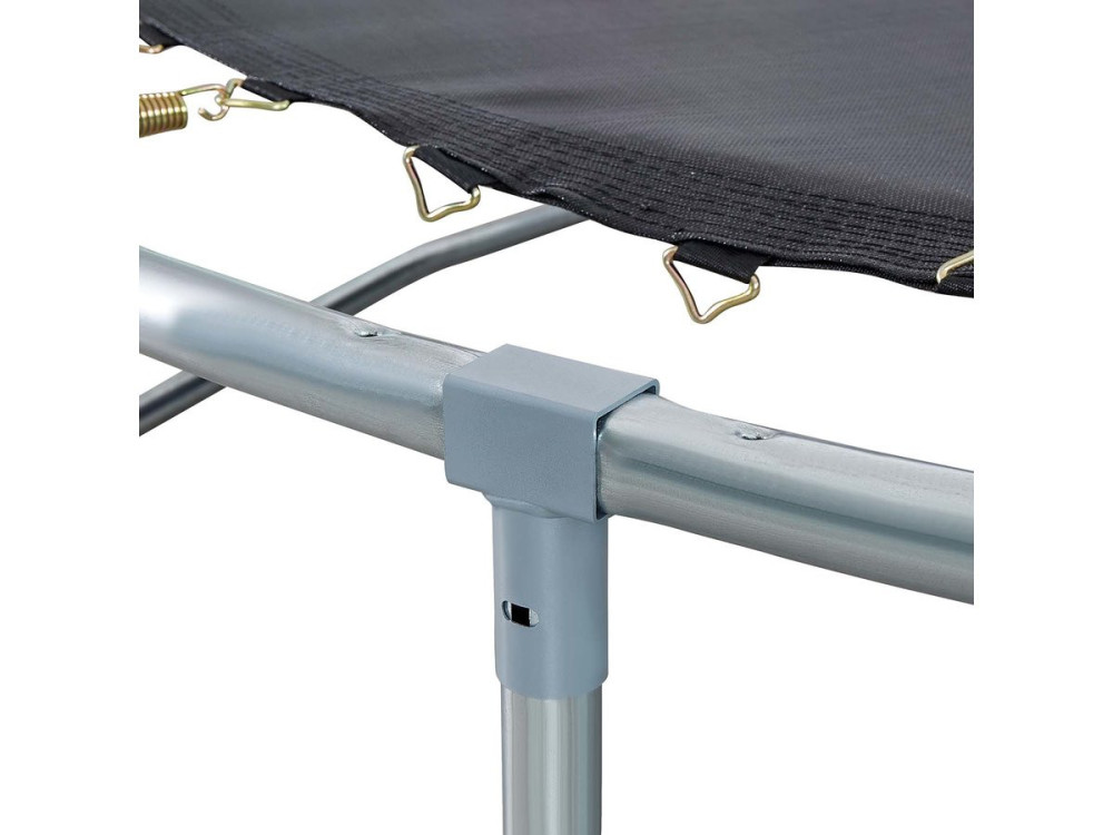 Trampoline "Joycy" - Ø 4,27 m - Avec Filet + échelle + couverture + kit d'ancrage