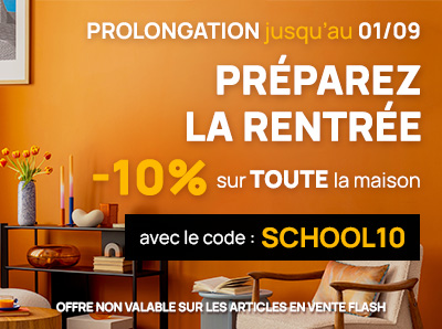 Offre de rentrée 2026 meubles pas cher