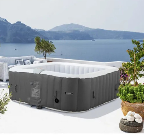 Installer un spa gonflable Riviera 6 places : guide complet